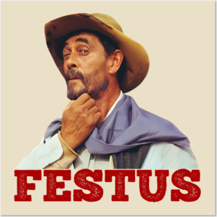 Festus - Gunsmoke - 50s Tv Western Posters and Art