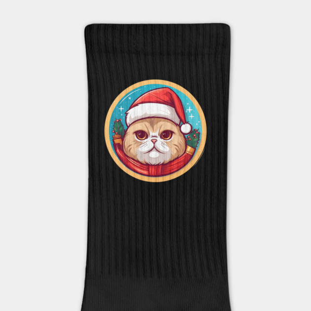 Scottish Fold Cat Xmas, Love Cats by logiamerch