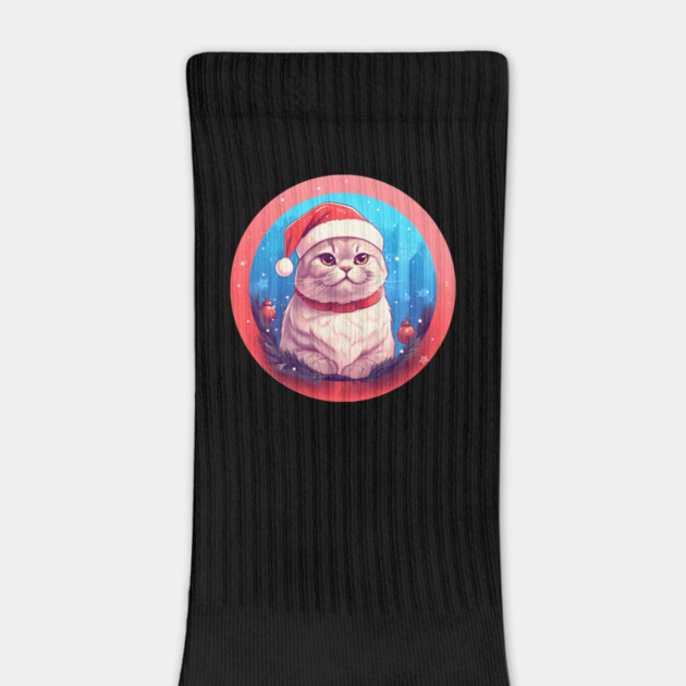 Scottish Fold Cat Xmas, Love Cats by logiamerch