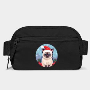 Siamese Cat Xmas, Love Cats Bag