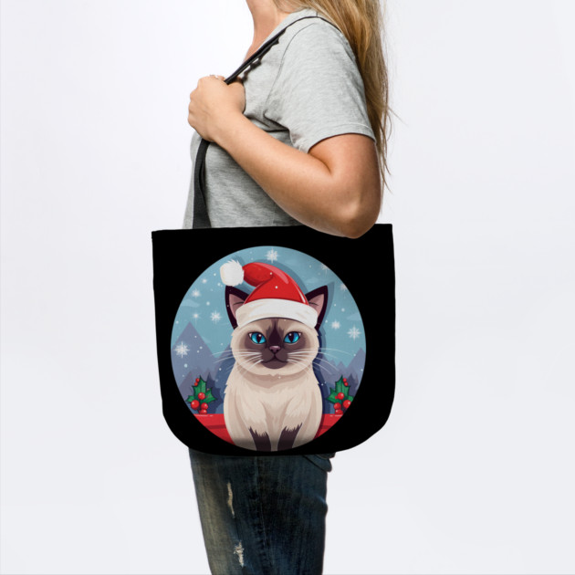 Siamese Cat Xmas, Love Cats by logiamerch