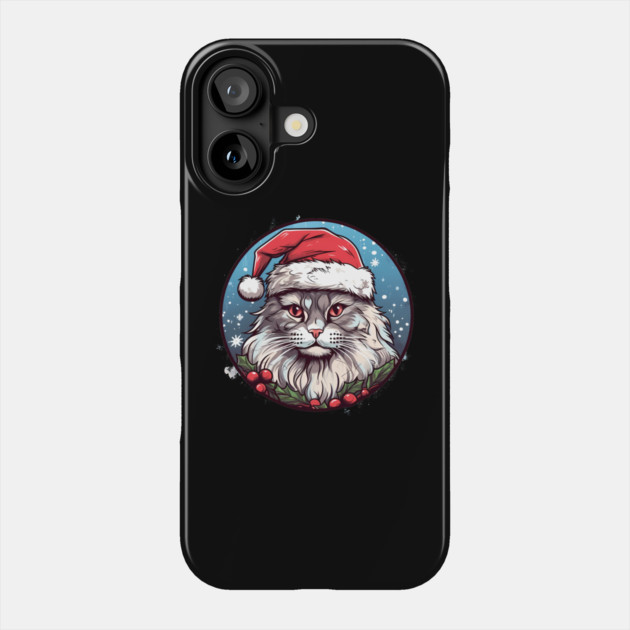 Siberian Cat Xmas, Love Cats Phone Case by logiamerch