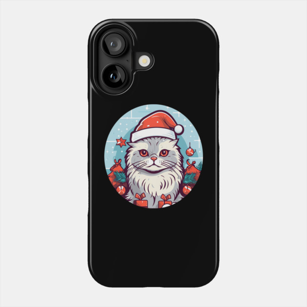 Siberian Cat Xmas, Love Cats Phone Case by logiamerch