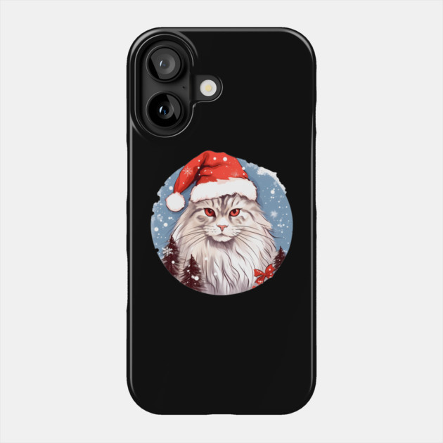 Siberian Cat Xmas, Love Cats Phone Case by logiamerch