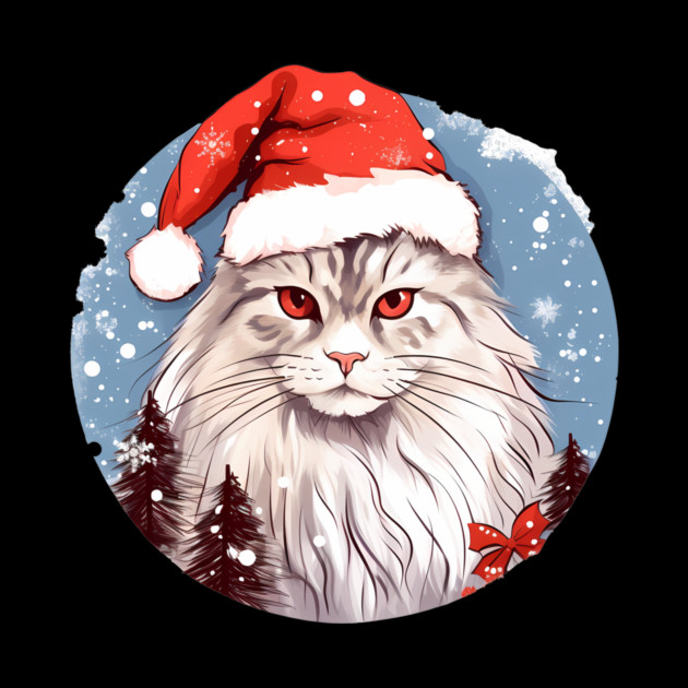 Siberian Cat Xmas, Love Cats by logiamerch