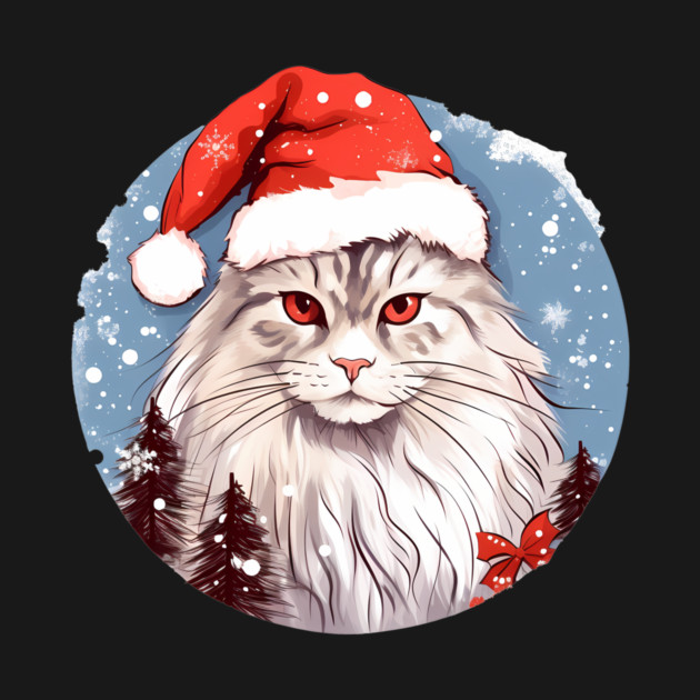 Siberian Cat Xmas, Love Cats by logiamerch
