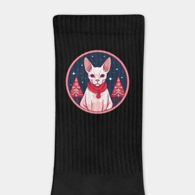 Sphynx Cat Xmas, Love Cats by logiamerch