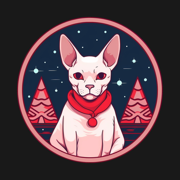 Sphynx Cat Xmas, Love Cats by logiamerch