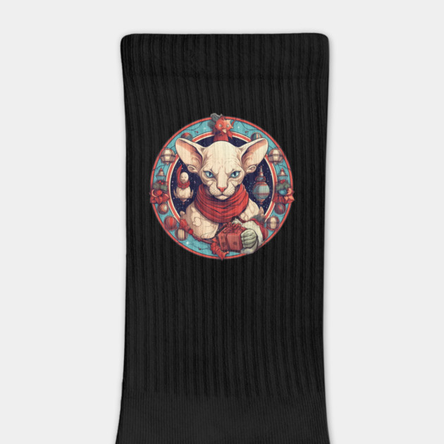 Sphynx Cat Xmas, Love Cats by logiamerch