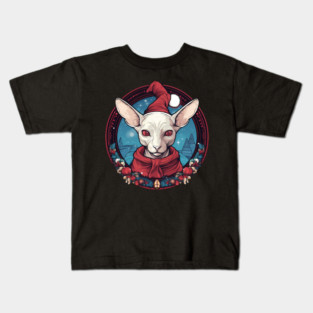 Sphynx Cat Xmas, Love Cats Kids T-Shirt