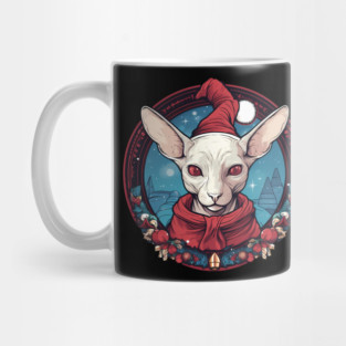 Sphynx Cat Xmas, Love Cats Mug