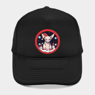 Sphynx Cat Xmas, Love Cats Hat