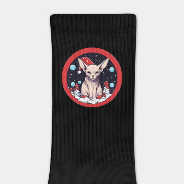 Sphynx Cat Xmas, Love Cats by logiamerch