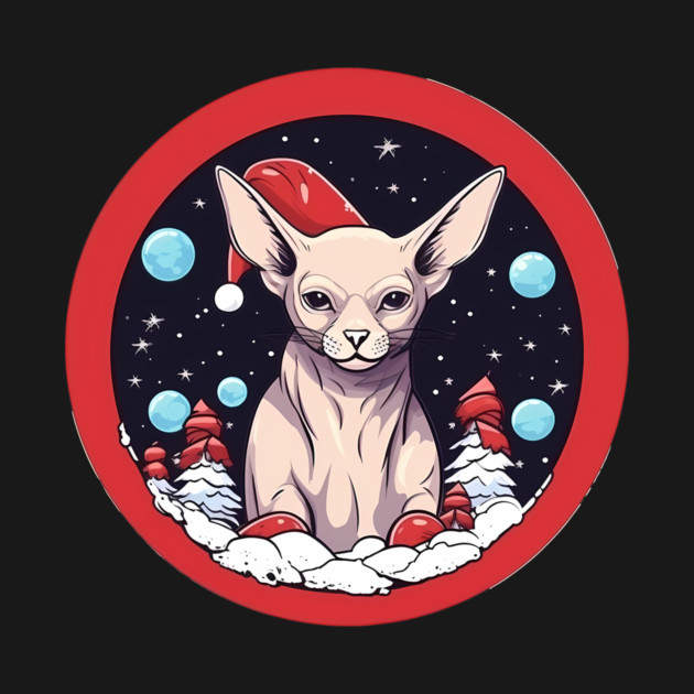Sphynx Cat Xmas, Love Cats by logiamerch