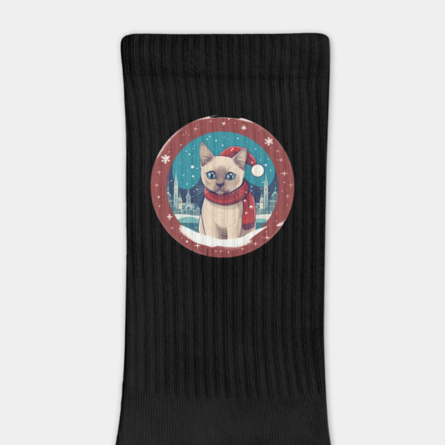 Tonkinese Cat Xmas, Love Cats by logiamerch