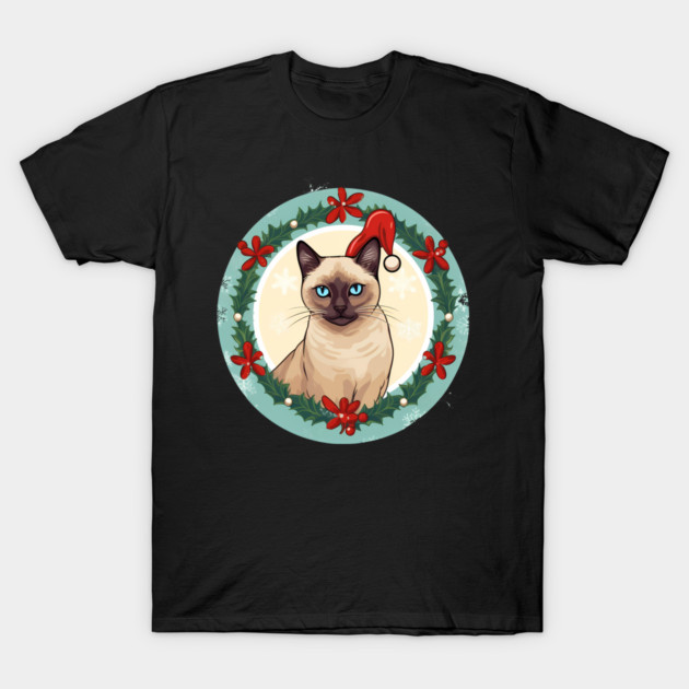 Tonkinese Cat Xmas, Love Cats T-Shirt by logiamerch