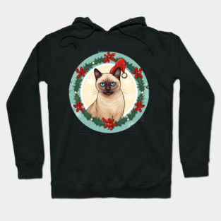 Tonkinese Cat Xmas, Love Cats Hoodie