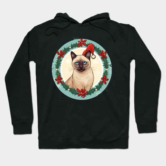 Tonkinese Cat Xmas, Love Cats Hoodie by logiamerch