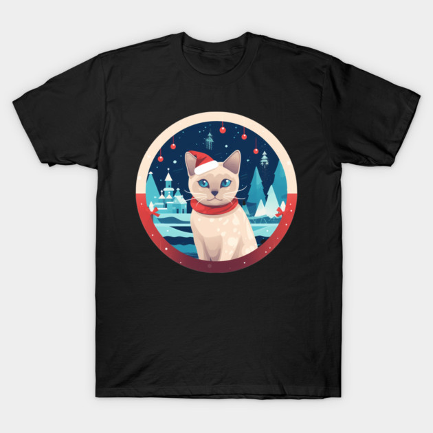 Tonkinese Cat Xmas, Love Cats T-Shirt by logiamerch