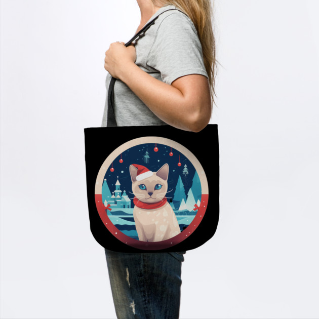 Tonkinese Cat Xmas, Love Cats by logiamerch