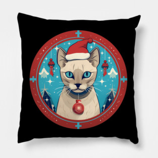 Tonkinese Cat Xmas, Love Cats Pillow