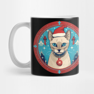 Tonkinese Cat Xmas, Love Cats Mug