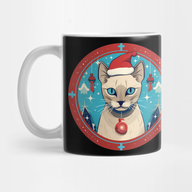 Tonkinese Cat Xmas, Love Cats by logiamerch