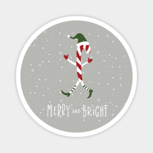 Merry and Bright Magnet
