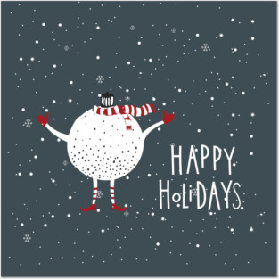 Happy Holidays Posters and Art