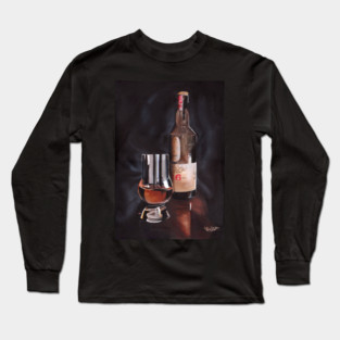 The Single Malt Scotch - Oil Painting Long Sleeve T-Shirt