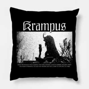 Krampus Pillow