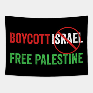 Boycott Israel free Palestine Tapestry