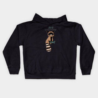 BRB (just dissasociating) Kids Hoodie
