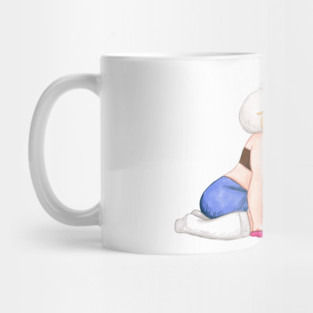 Brave knight, Princess Bubblegum and Fionna, Adventure Time / Fionna and Cake fan art Mug