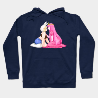 Brave knight, Princess Bubblegum and Fionna, Adventure Time / Fionna and Cake fan art Hoodie