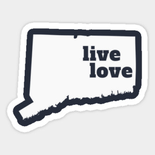 Connecticut - Live Love Connecticut Magnet
