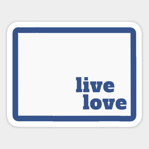 Colorado - Live Love Colorado Magnet by Yesteeyear