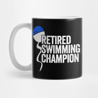 Retired Swimming Champion Mug