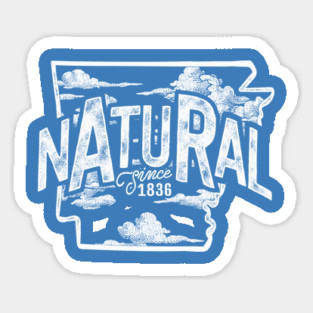 nAtuRal State Clouds Sticker