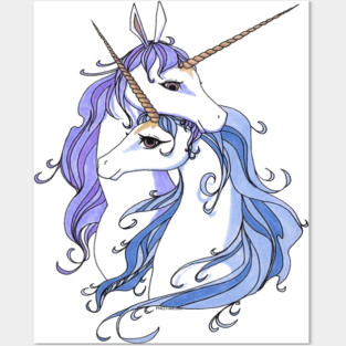 Beautiful Unicorns Posters and Art