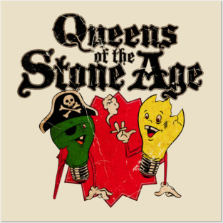 Bulb Light and Pirates Posters and Art