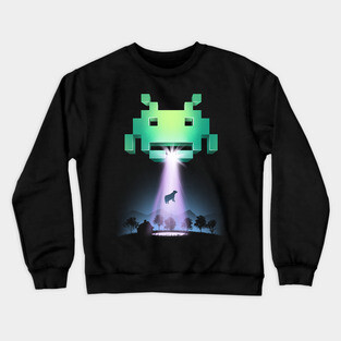 Space Invaders Crewneck Sweatshirt