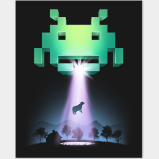 Space Invaders Posters and Art