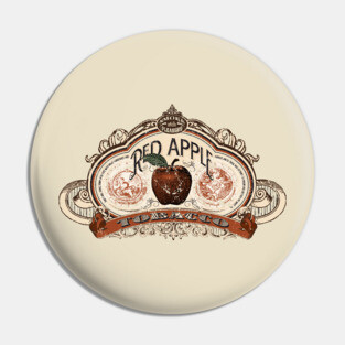 Red Apple Tobacco Pin