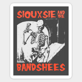 classic siouxsie and the bandshees fanmade Sticker