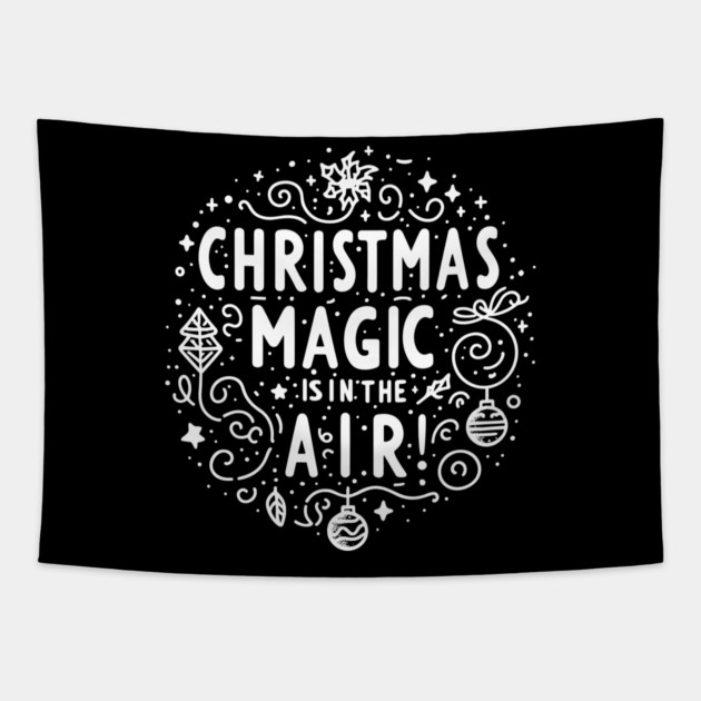 Christmas Magic is in The Air! Tapestry by Frank Ring
