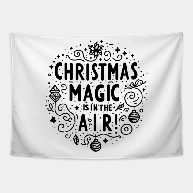 Christmas Magic is in The Air! Tapestry by Frank Ring