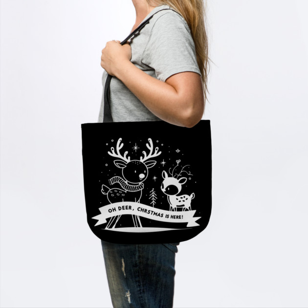 Oh Deer Christmas is Here! by Frank Ring