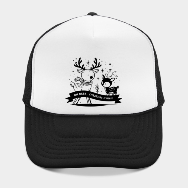 Oh Deer Christmas is Here! by Frank Ring