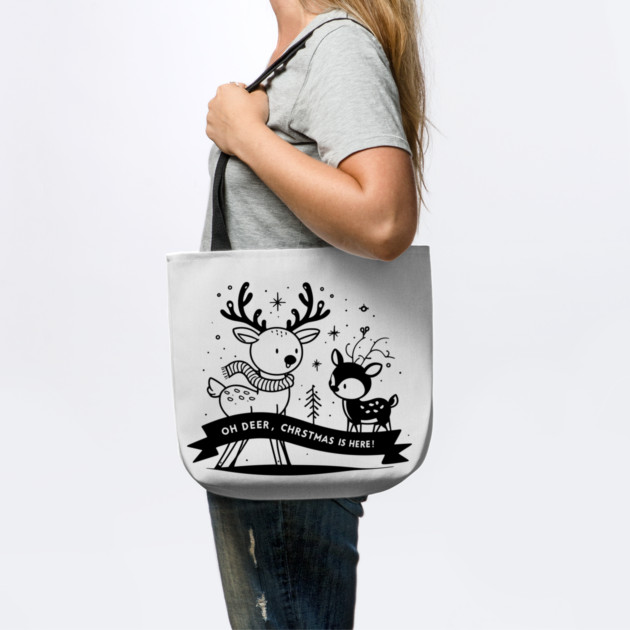 Oh Deer Christmas is Here! by Frank Ring